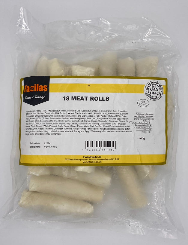 Fazilas - 18 Meat Rolls (540g)