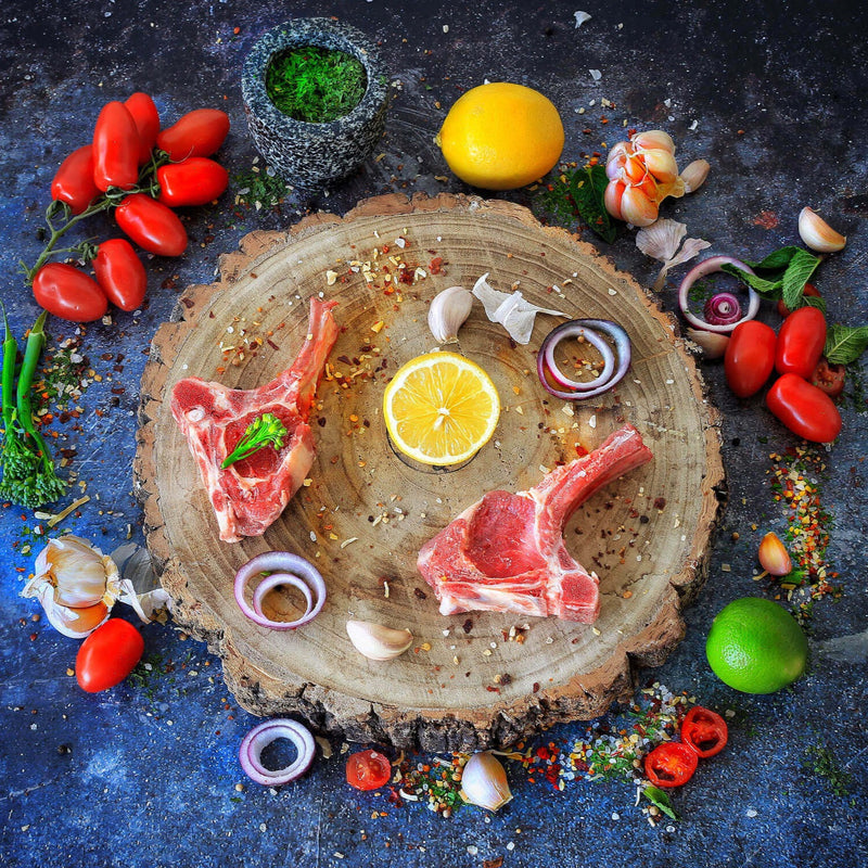 Lamb Chops (1 KG) by Al Barakah Meats (HMC Certified)