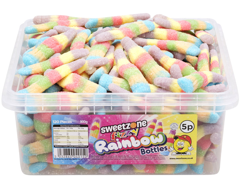 Sweetzone Fizzy Rainbow Bottles (740g)