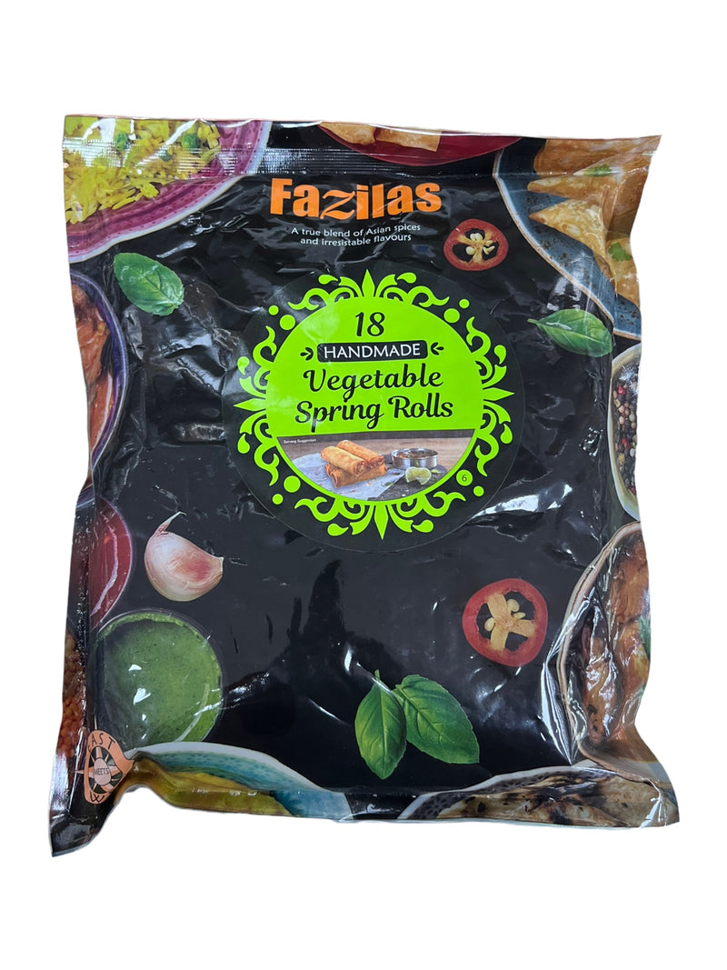 Fazilas 18 Vegetable Spring Rolls