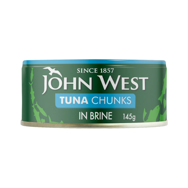 John West Tuna Chunks In Brine (145g) The Halal Food Shop