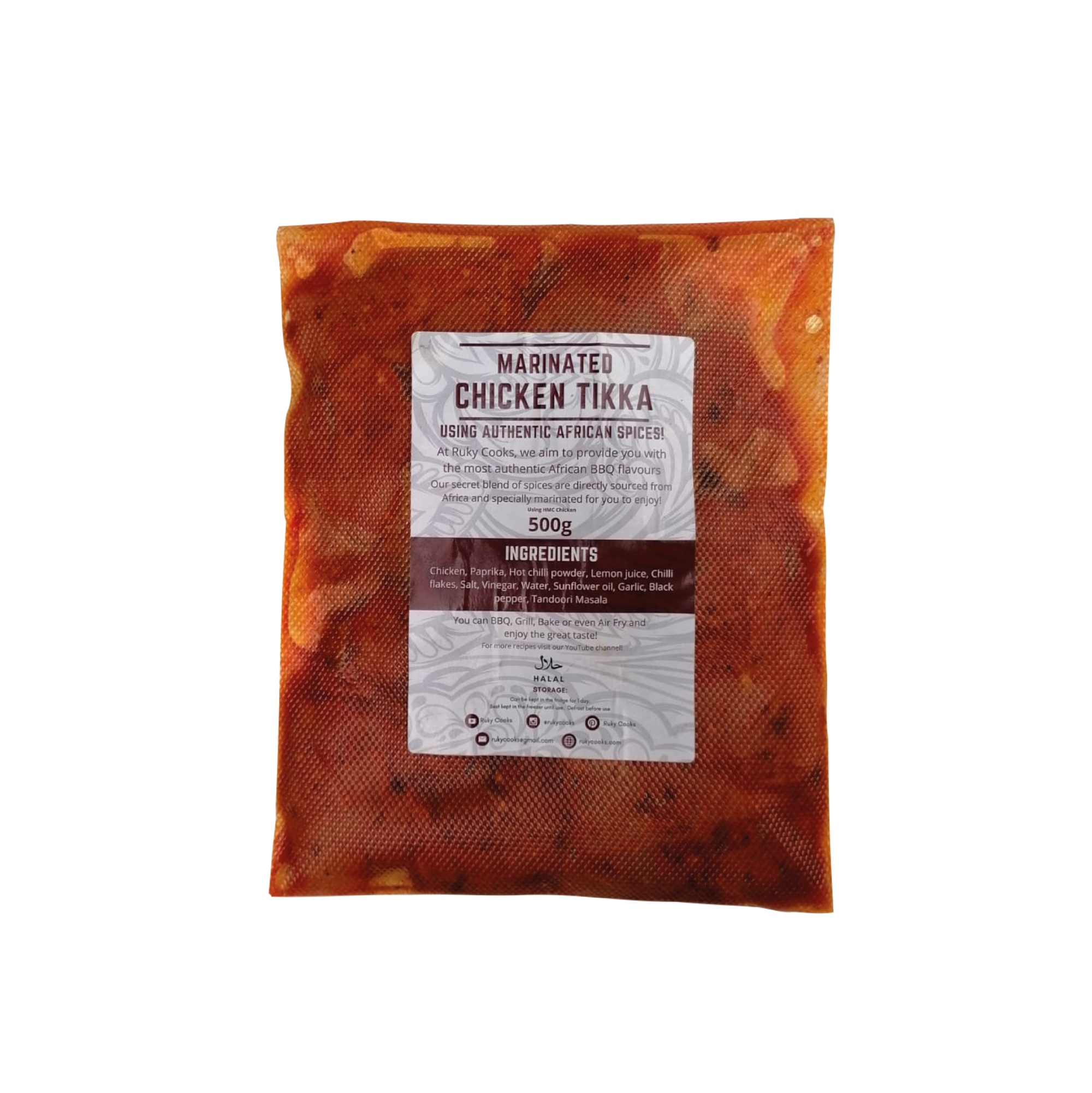 Ruky Cooks Marinated Chicken Tikka