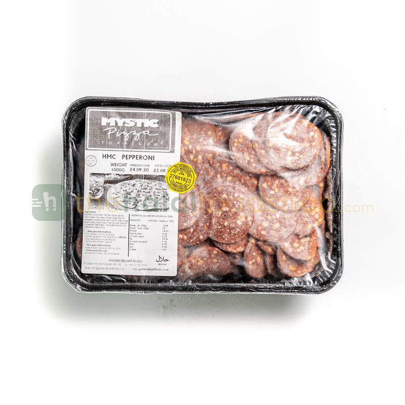 Mystic Pizza Pepperoni Toppings (1.5kg)