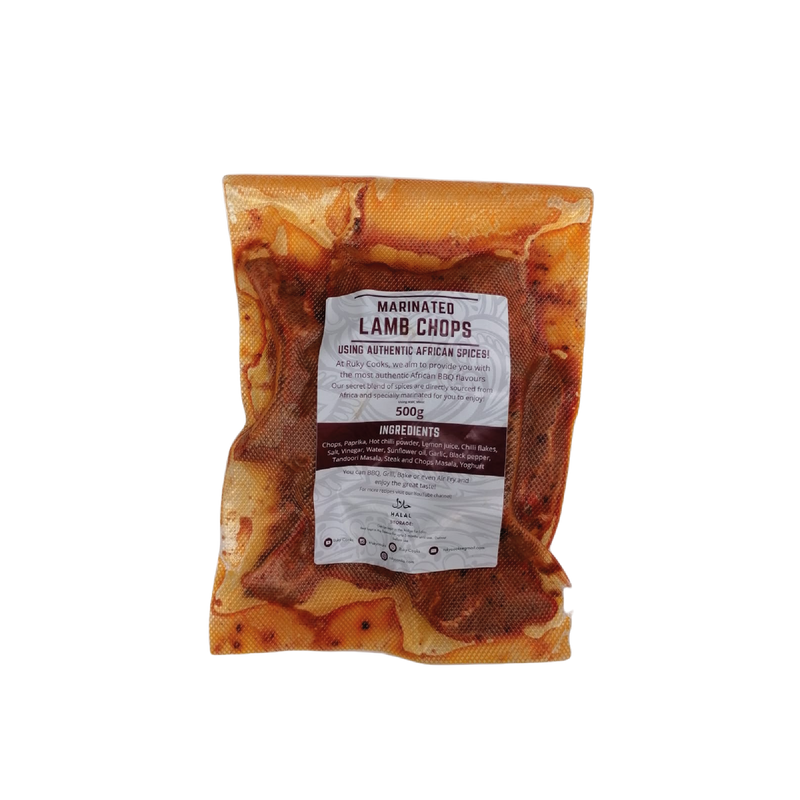 Ruky Cooks Marinated Lamb Chops