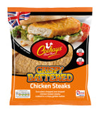 Ceekays Crispy Battered Chicken Steaks (1kg) - The Halal Food Shop