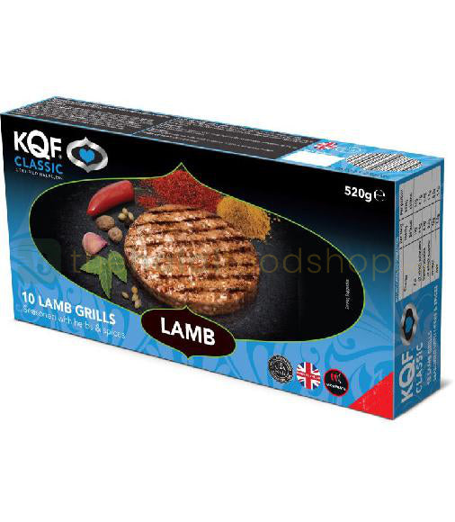 KQF Classic Lamb Grills 10 Pcs (550g)