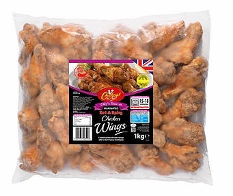 Ceekays Marinated Hot n Spicy Chicken Wings (1kg)