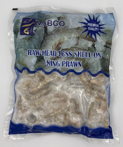 Nabco - Raw Head Less Shell On King Prawn (26/30) 350g