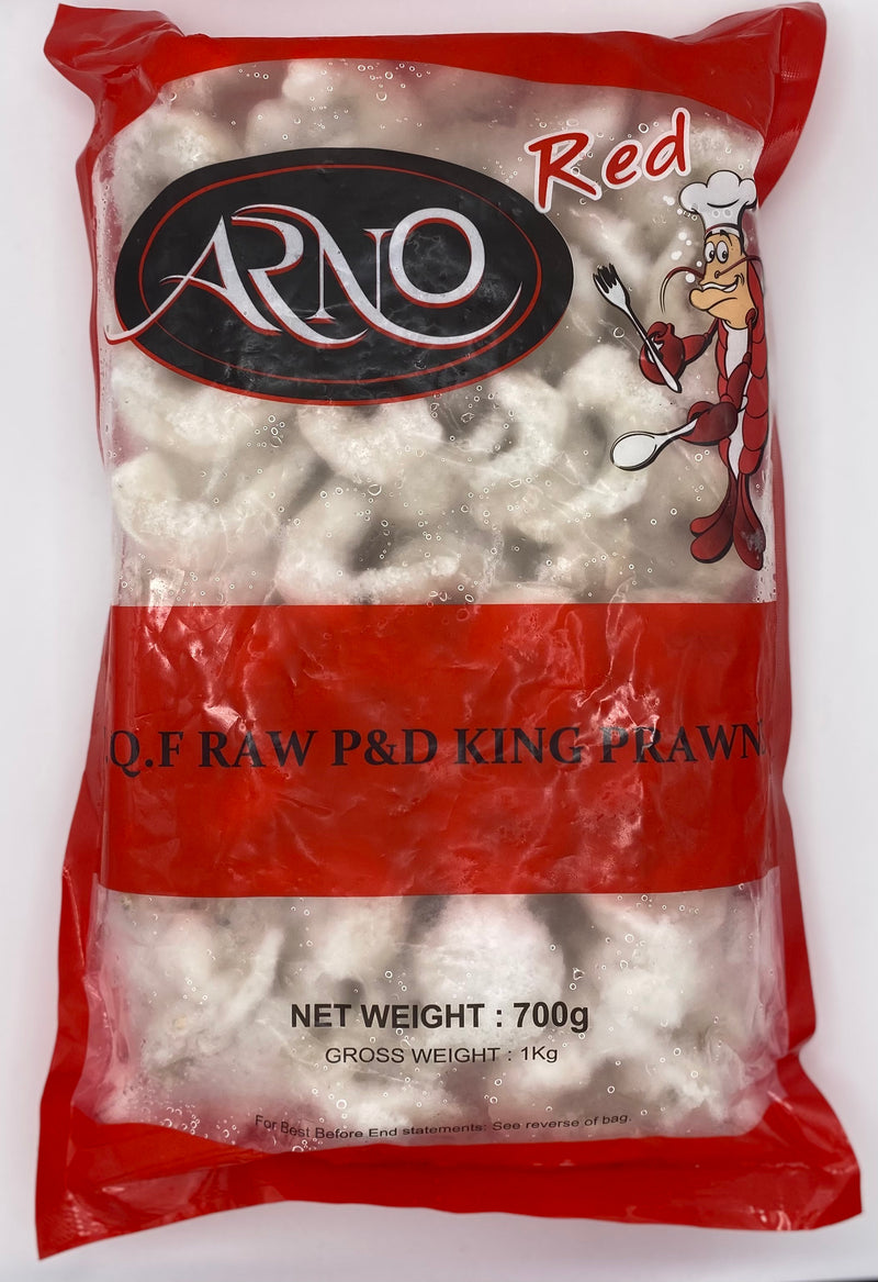 Arno - I.Q.F Raw P&D King Prawns (41/50) 700g