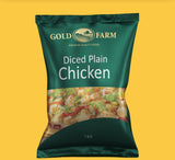 Gold Farm - Diced Plain Chicken (1kg)