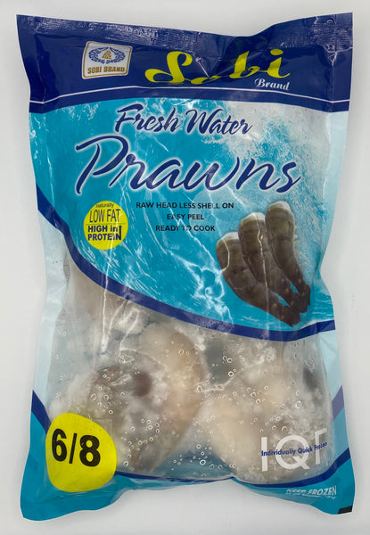 Sobi Brand - Fresh Water Prawns (6/8) 350gm – The Halal Food Shop
