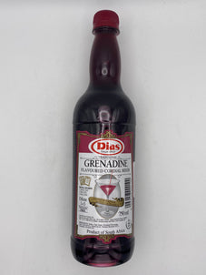 Dias - Grenadine Flavoured Cordial Syrup (750ml)