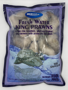 Masala - Fresh Water King Prawns (6/8) 350g