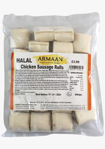 Armaan - Chicken Sausage Rolls (480g)