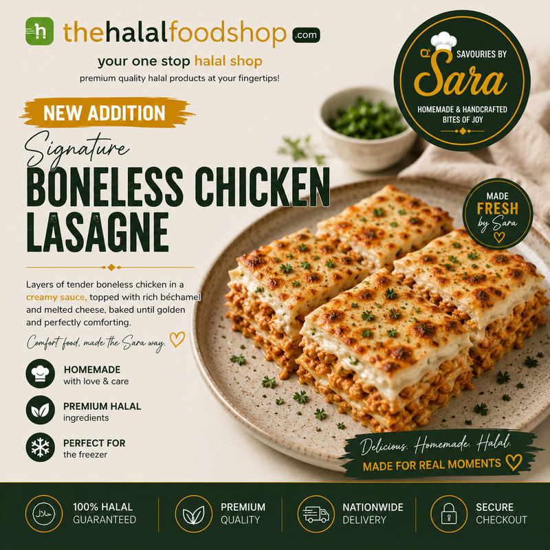 By Sara - Boneless Chicken Lasagne (Family Size Feeds 4-6)