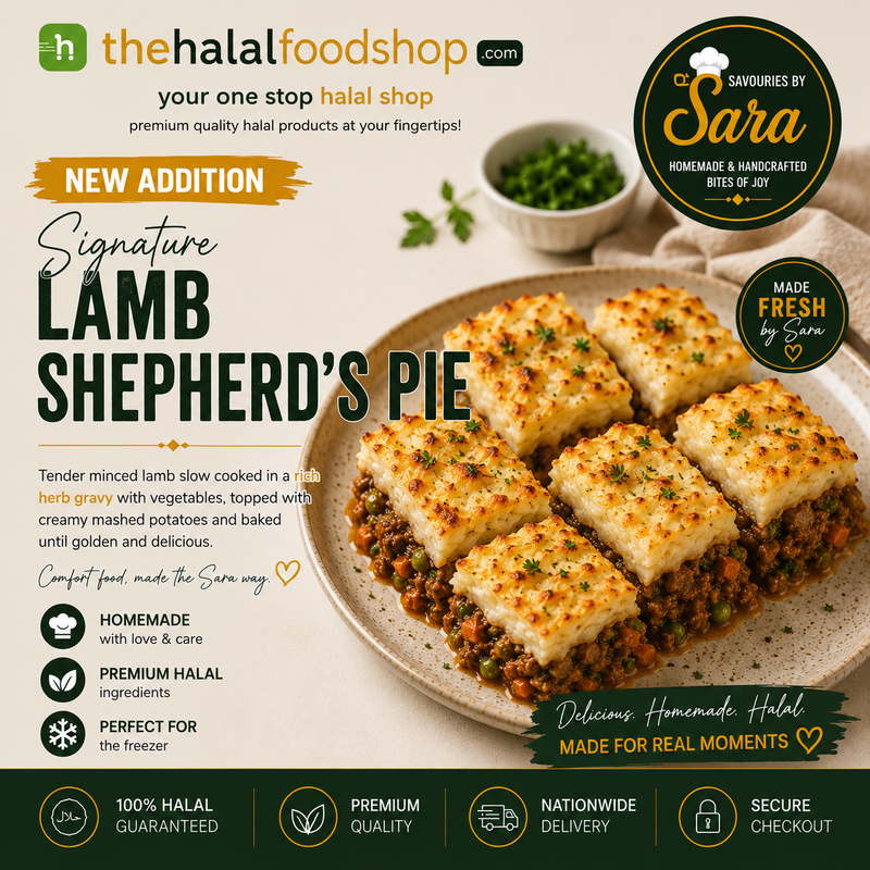 By Sara - Lamb Shepherds Pie (Family Size Feeds 4-6)