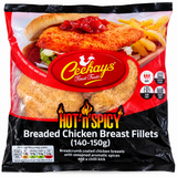 Ceekays Hot & Spicy Breaded Chicken Breast Fillets (1020g)