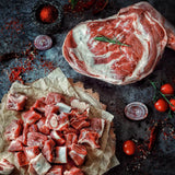Diced Lamb Shoulder Bone-in by Al Barakah Meats (HMC Certified)