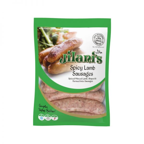 Jilani's Spicy Lamb Sausages (1kg)