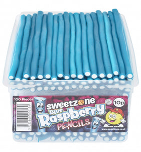 Sweetzone Blue Raspberry Pencils (100 pcs)