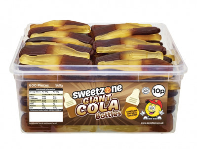 Sweetzone Giant Cola Bottles (740g)