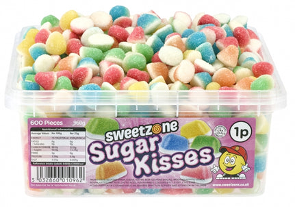 Sweetzone Sugar Kisses 600 pcs (960g) - The Halal Food Shop