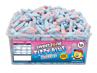 Sweetzone Fizzy Blue Bottles (740g)