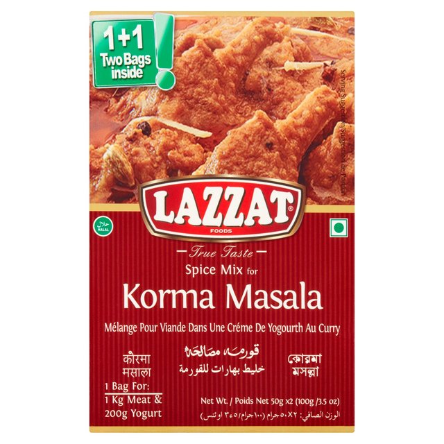 Lazzat Korma Masala (100g) – The Halal Food Shop