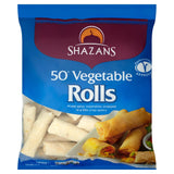Shazans 50 Vegetable Rolls (1.65kg) - The Halal Food Shop