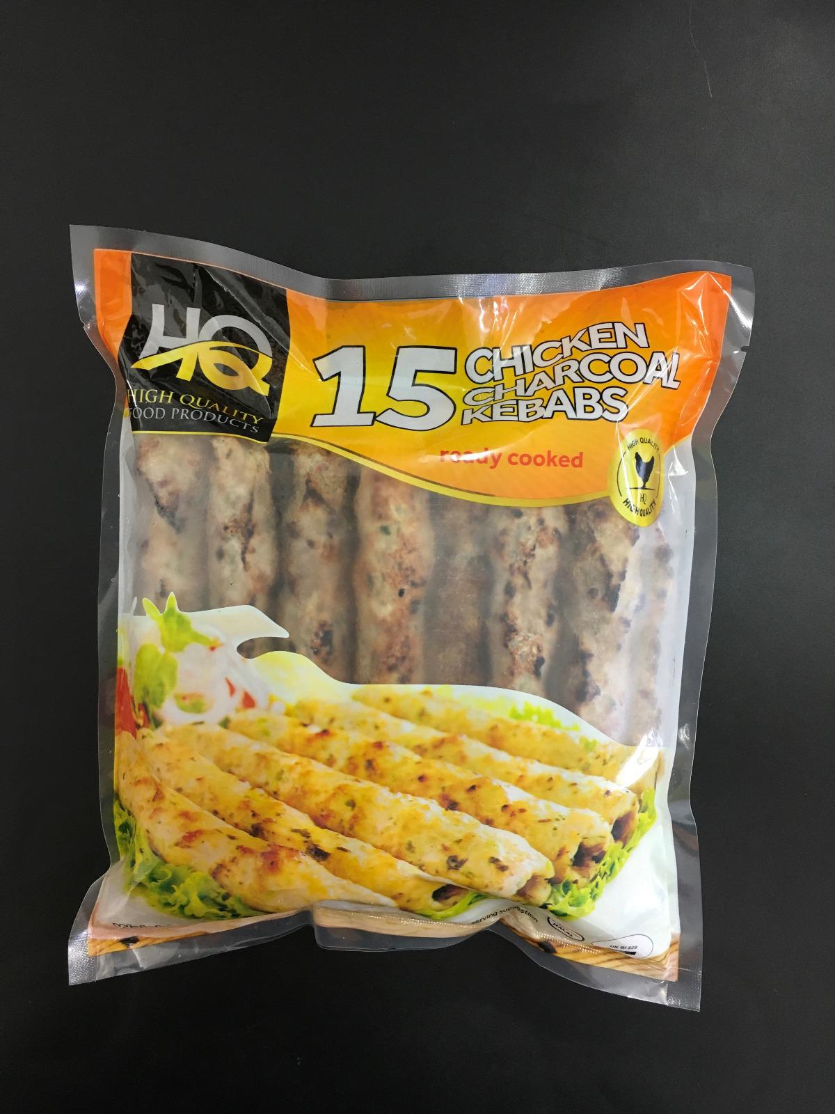 Crown 15 Reshmi Chicken Seekh Kebabs 15pcs 1kg - Evergreen Foods