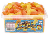 Sweetzone Orange & Lemon Slices 120 pcs (960g) - The Halal Food Shop