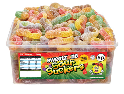 Sweetzone Sour Suckers (740g)
