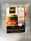 HQ Foods: Hot n Spicy Chicken Zinger Burger (700g)
