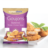 Superchick Breaded Chicken Goujons (1kg) - The Halal Food Shop