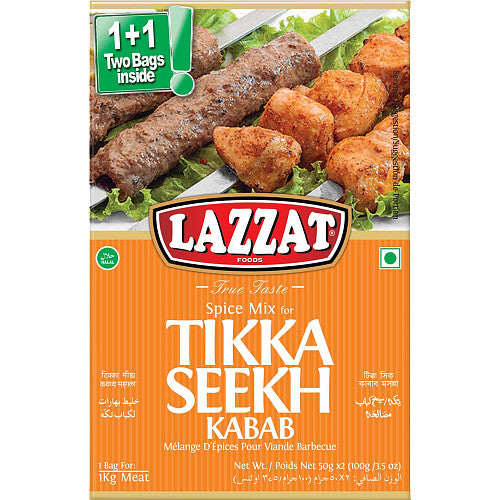 Lazzat - Tikka Seekh Kabab (1kg Meat)
