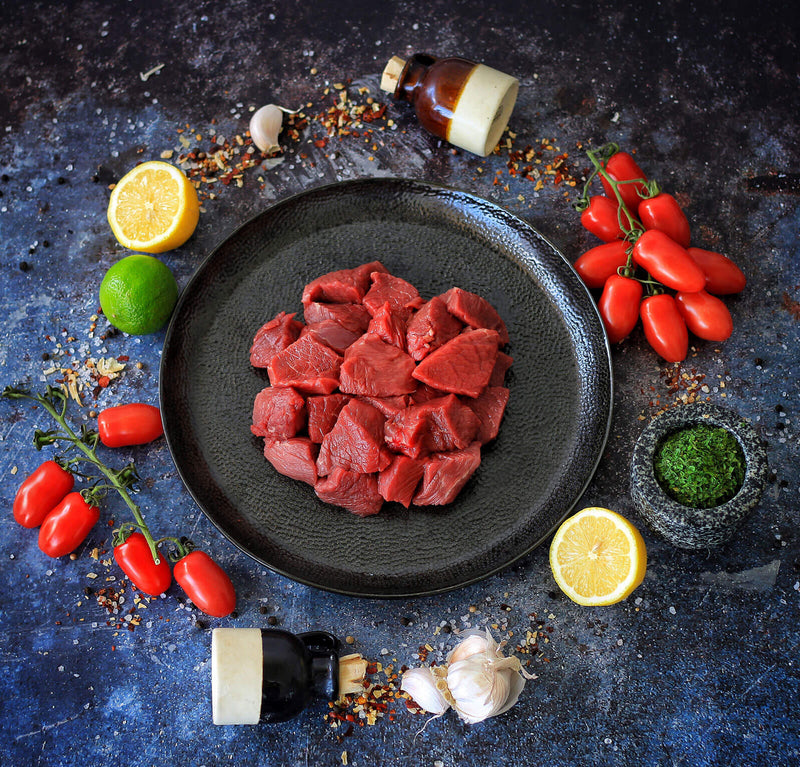 Diced Angus Beef by Al Barakah Meats (HMC Certified)
