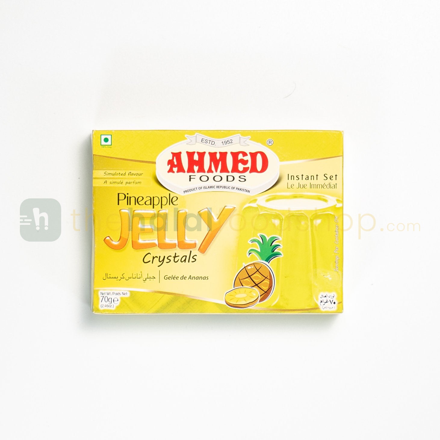 Ahmed Foods Pineapple Jelly Crystals (80g)