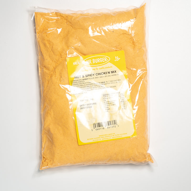 Mr Burger Hot & Spicy Chicken Mix (1kg)