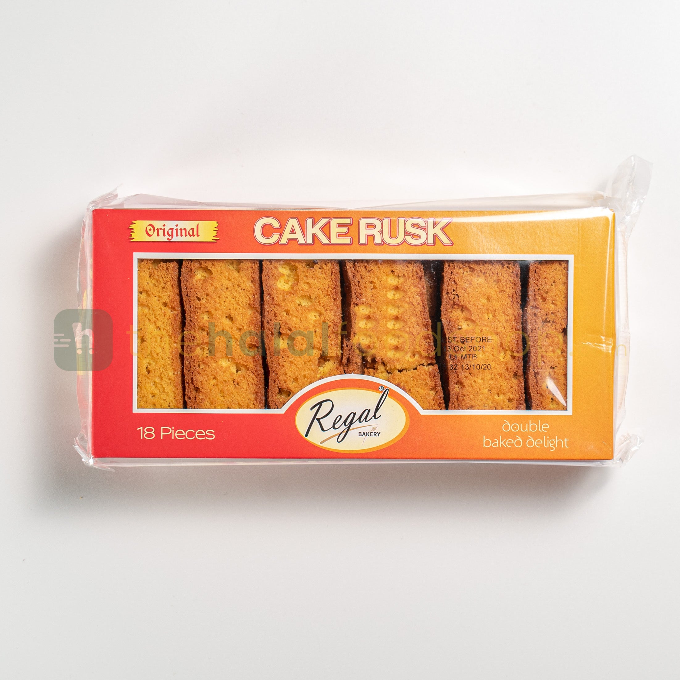 Regal Cake Rusk Original 18pcs (550g)