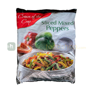 Cream Of The Crop Slice Mixed Peppers (907g)