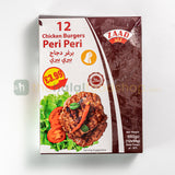 Zaad Peri Peri Chicken Burgers 12pc (660g)