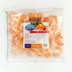 Ocean Breeze Tiger Prawns (400g)
