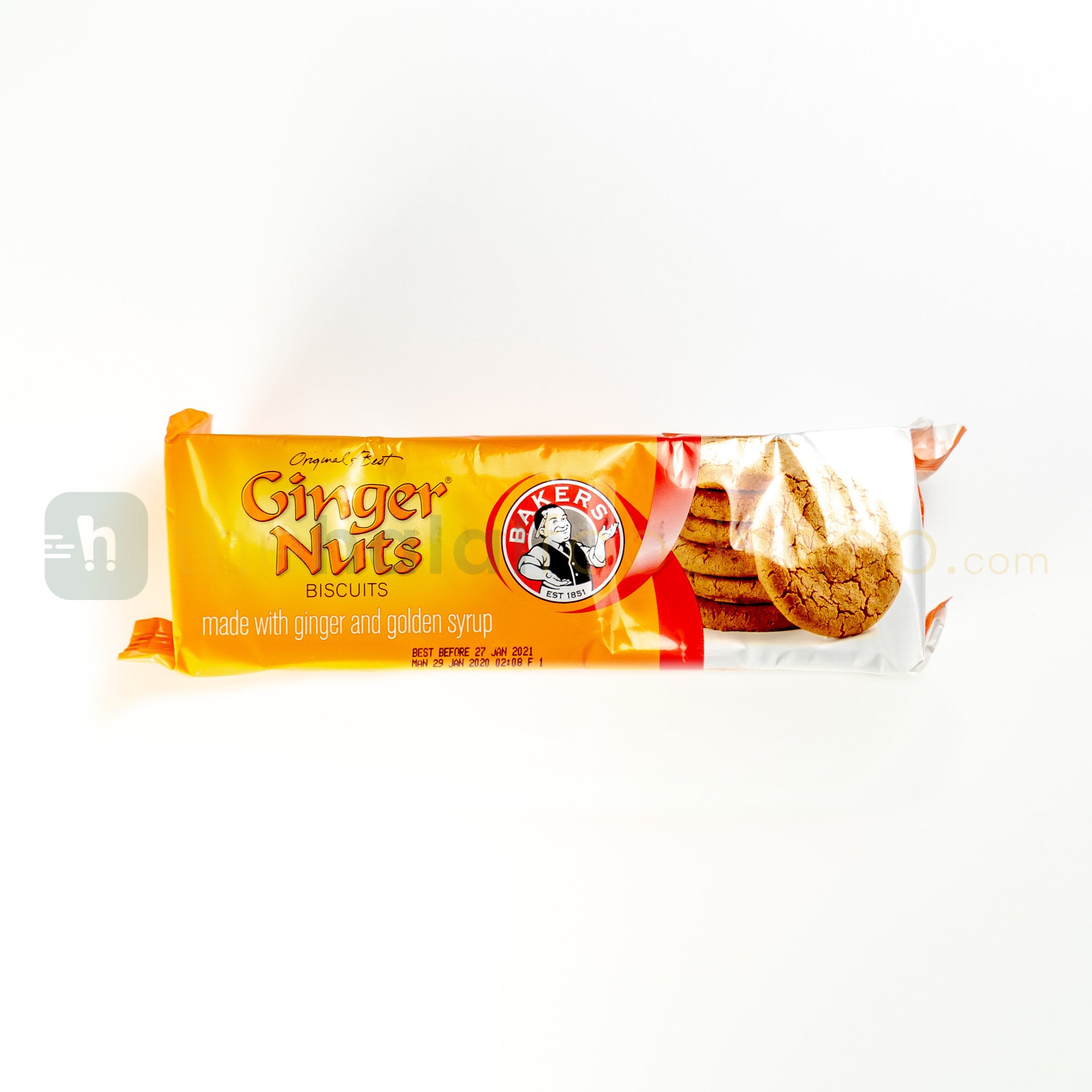 Bakers Ginger Nuts Biscuits (200g)