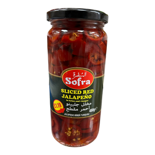 Sofra Sliced Red Jalapeno