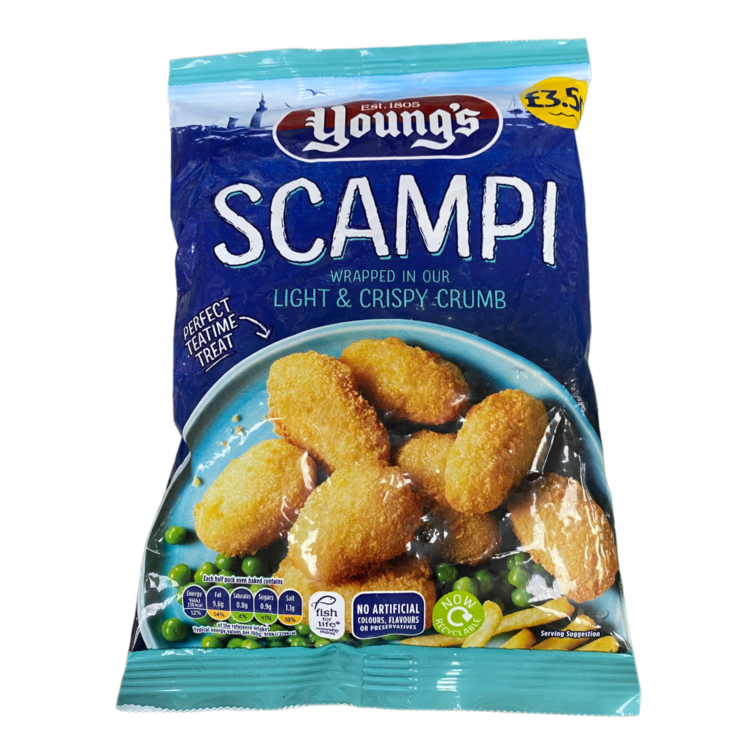 Young's Scampi (220g)