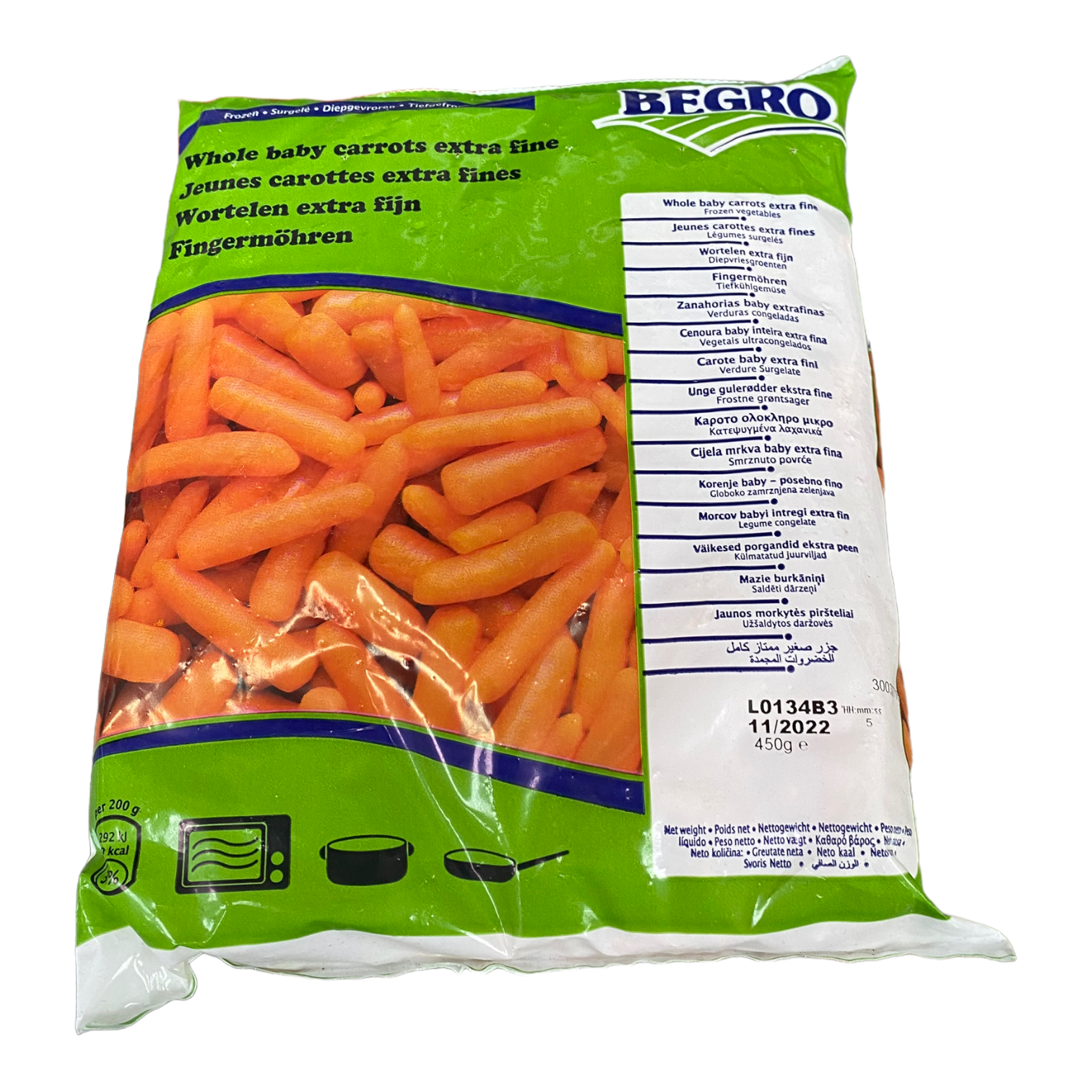 BEGRO Baby Carrots (450g)