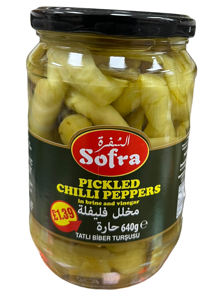 Sofra Pickled Chilli Peppers The Halal Food Shop