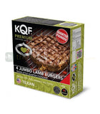 KQF Jumbo Texan Lamb Burgers - (Quarter Pounder) 4 Pcs (440g)