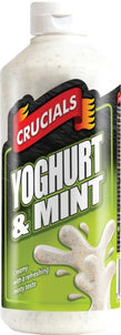 Crucials - Yoghurt & Mint Sauce (500ml)