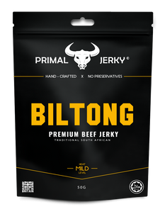 Primal Jerky Biltong - Premium Beef Jerky (50g)